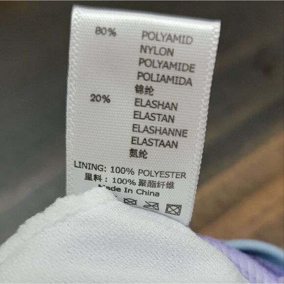 Girl's Watercolor One Piece Swimsuit Summer Swimwear Colorfull Size 15/16 - Picture 10 of 10